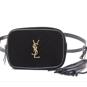 Ysl velvet bum bag/ Fanny pack